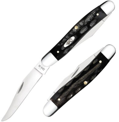 Case XX Muskrat Pocket Knife Mirror Stainless Steel Blades Buffalo