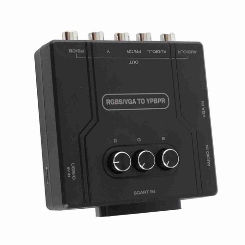 RGBS VGA SCART To YPBPR Component Converter For SFC For Genesis For N64 For Fit - Picture 8 of 22