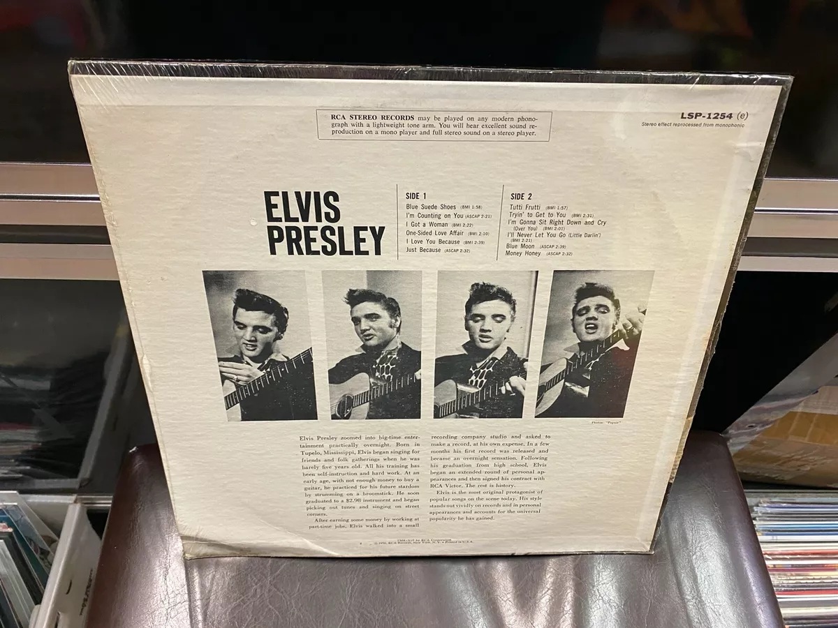 Elvis Presley s/t LP RCA Victor LSP-1254e STEREO 70s reissue SEALED  rockabilly