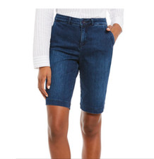 NEW NYDJ sz6 Bermuda Premium Denim Cooper shorts Not Your Daughter Jeans