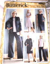 Butterick Sewing Pattern 6796 Women A5 6-8-10-12-14