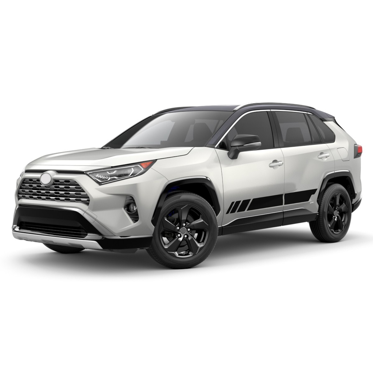 Stripe For TOYOTA RAV4 Side Sticker Door Design Modern Vinyl