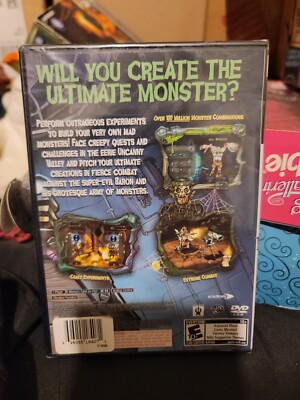 FACTORY SEALED Monster Lab (Sony PlayStation 2, 2008) Ps2