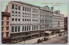 Strawbridge & Clothier's Department Store Philadelphia, Pennsylvania Postcard