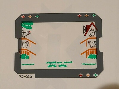 Nintendo Game & Watch MICKEY MOUSE MC-25 LCD graphic overlay Egg EG-26