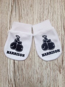 boxing glove scratch mittens