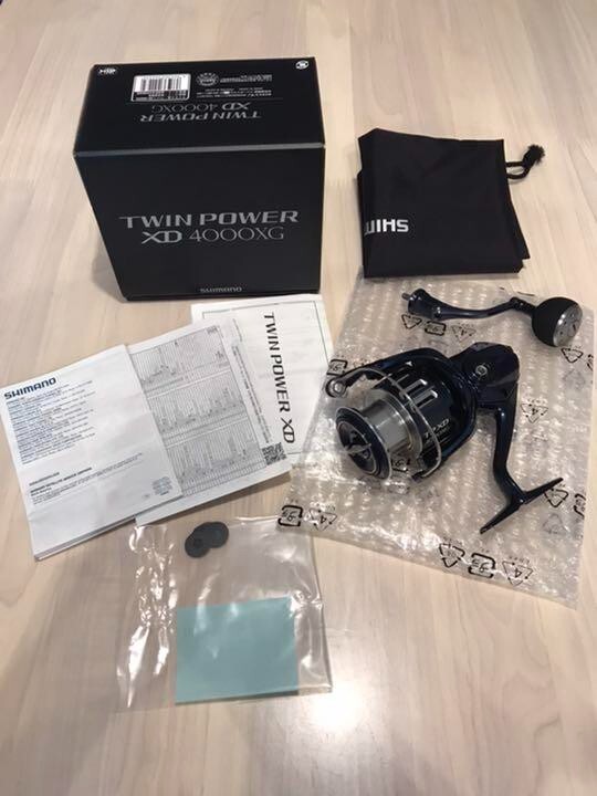 Shimano 21 TWINPOWER XD 4000XG 6.2 Spinning Reel Brand New Shimano 21 TWINPOWER XD 4000XG 6.2 Spinning Reel Brand New