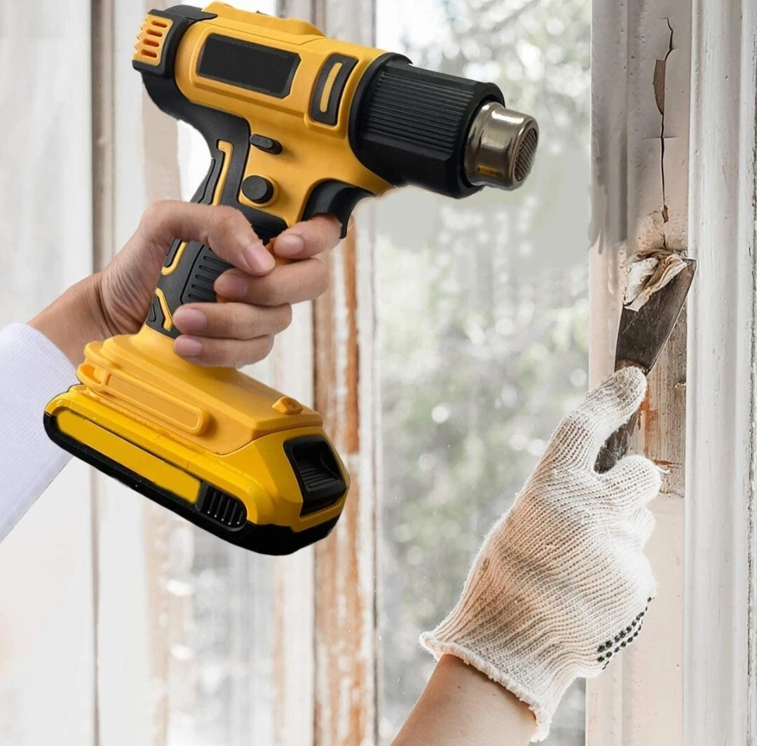 18v Cordless Heat Gun Fit Dewalt Batteries XR Hot Air For Vinyl Wrap Body |  eBay