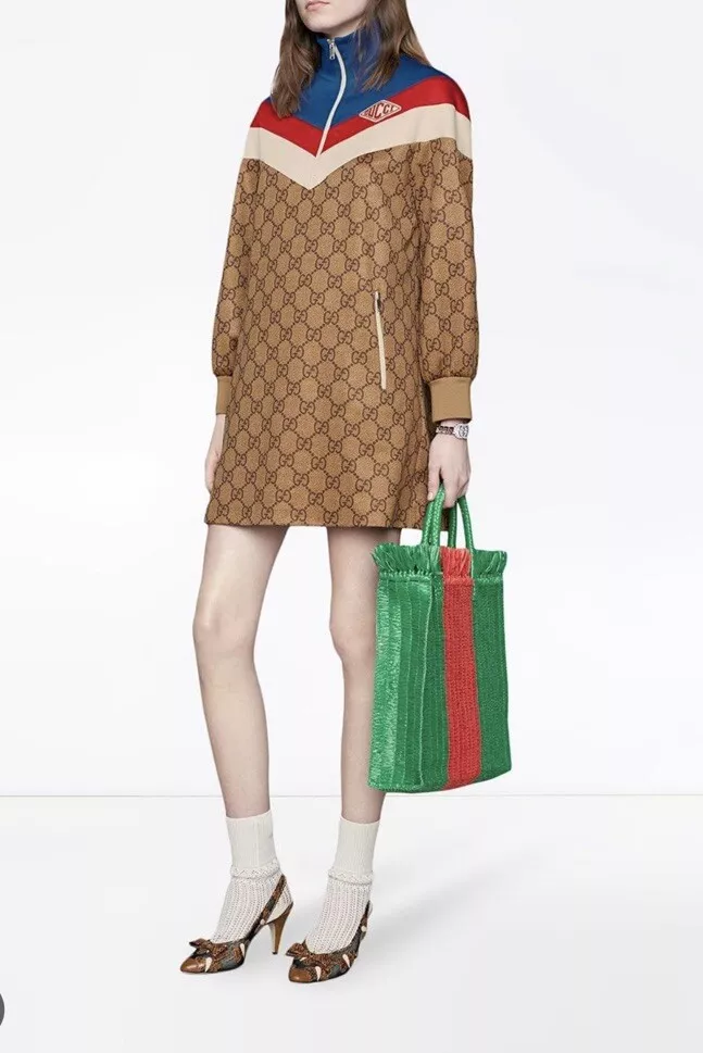 Robe maillot technique Gucci petit logo Gg marmont