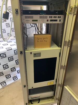 ENI MR-5001 RF High Power Pulse Amplifier 5000W 500V 10-86 E&I Bruker B-RFCU PWR