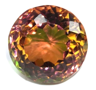 A+ Certified Natural Zultanite 7 Color Turkish Round Cut Loose Gemstone 210 Ct