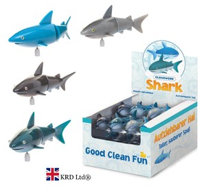 wind up shark toy