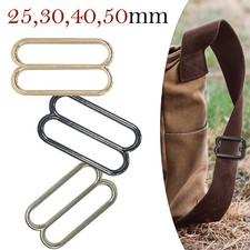 3 Bar Triglide Metal Slider Buckles Strap Belt Adjuster for DIY Shoulder Bags