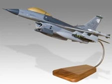 General Dynamics F-16C Fighting Falcon 555th Squadron Wood Model Small 1/48