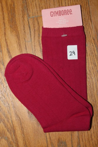 Gymboree GIRLS Basic KNEE SOCKS ribbed BACK to SCHOOL Navy PINK Red BROWN 5 7 yr - Picture 21 of 21