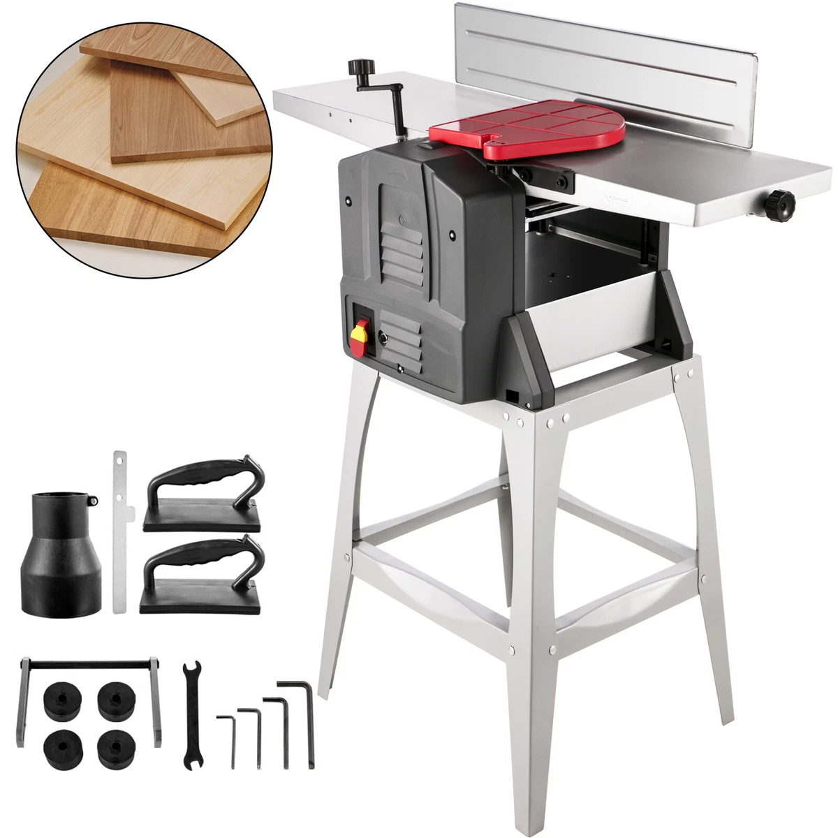 VEVOR 8 Inch Jointers Woodworking Benchtop Jointer Planer for Wood Cutting
