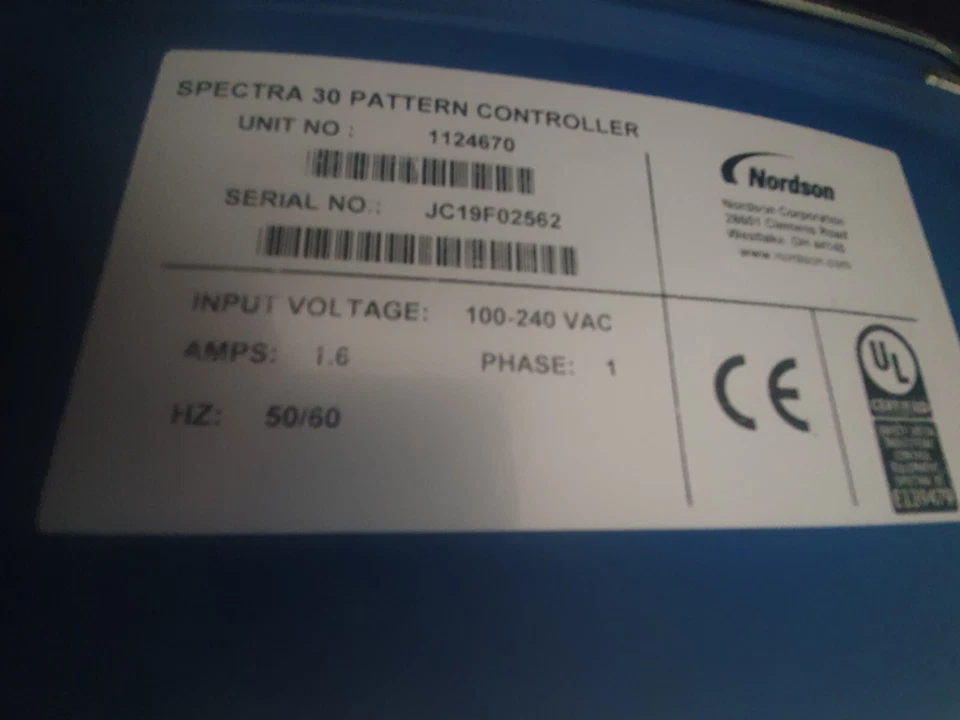 Nordson Spectra 30 图案控制器 — 第 2/2 张图片