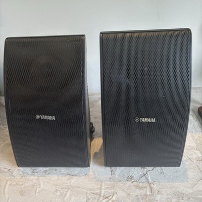 Yamaha NS-AW592 All-Weather Outdoor Patio Garden Speakers | eBay