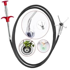 33 Inch Flexible Drain Snake Claw Grabber Tool Drain Clog Remover for Sink