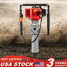 52cc Gas-Powered T Post Driver Fence Post Driver 2-Stroke Gasoline Push Pile New