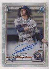 2020 Bowman Chrome Prospect Auto Refractor /499 Jordan Brewer #CPA-JBR Auto fm0