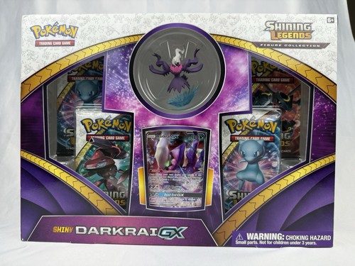 Sealed 2018 Pokemon Shining Legends Shiny Darkrai GX Box
