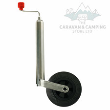 Genuine ALKO 48mm Jockey Wheel Assembly Caravan Trailer Plastic Wheel 1222433
