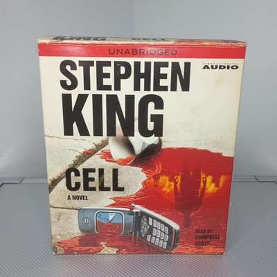 Stephen King Cell Audiobook 12 CD Set Unabridged Complete Read Campbell Scott
