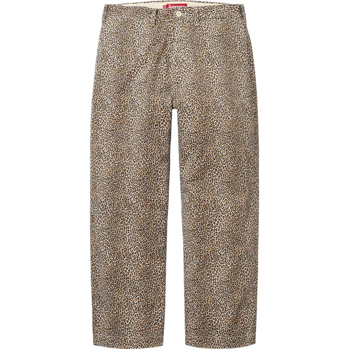 Supreme Chino Pant (25FW) Leopard | eBay UK