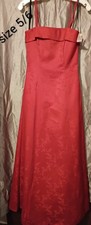 Beautiful Red Dress Size 5/6 Perfect For Prom Or Bridesmaisds