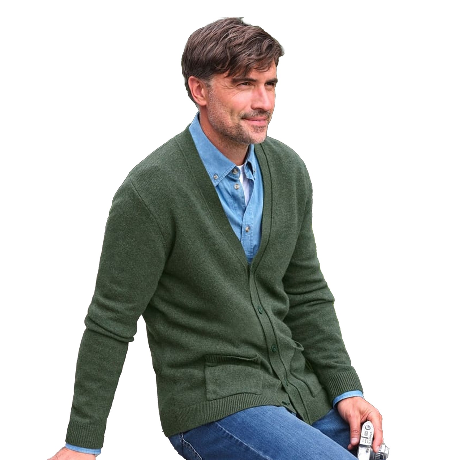 WoolOvers - Rebeca de Lana de Cordero para Hombre