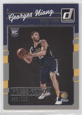 2016-17 Panini Donruss Rookies Press Proof Silver 25/299 Georges Niang #189 0c2