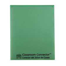 Classroom Connector School-To-Home Folders, Green, 25 per Box (32003)