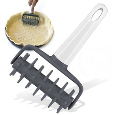 Pizza Dough Docker Roller - Bubble and Blistering Killer Medium, Gray