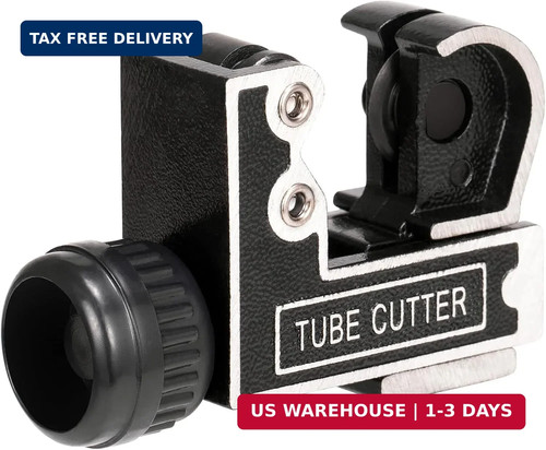 Spurtar Mini Pipe Cutter Tool 1/8'' to 1-1/8'' (3-28mm) Tube Cutter