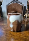 VTG Frankoma Pottery SUGAR Canister 25S  Brown USA