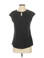 Assorted Brands Women Black Short Sleeve Top S