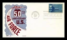 US COVER AIR FORCE 50TH ANNIVERSARY FDC SCOTT C49 KEN BOLL CACHET CRAFT