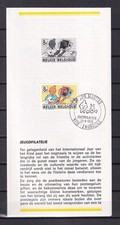[AG7488] Belgia N°1944 Komiksy Tintin Folder pocztowy COB FDC 80,00 € SUPER