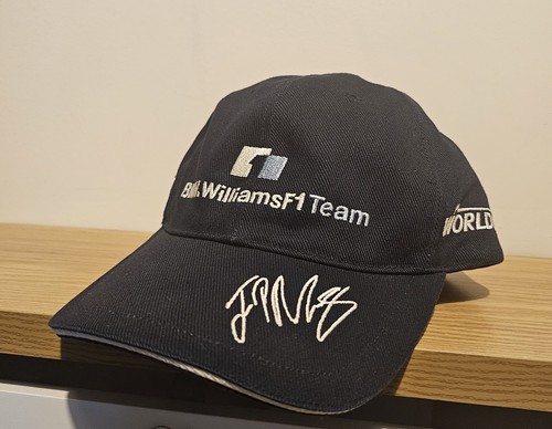 BMW Williams Formula F1 Racing Team Worldcom #6 Vintage Navy Blue Hat Cap