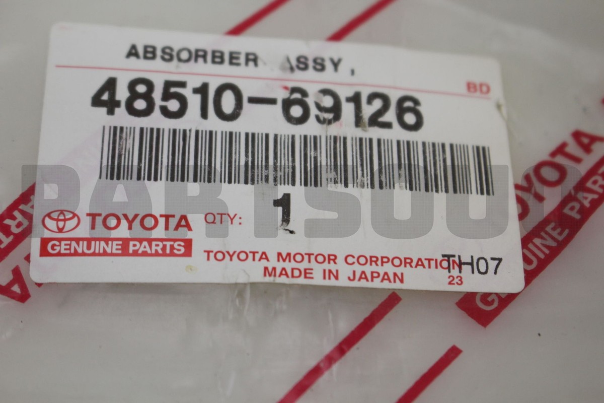4851069126 Genuine Toyota ABSORBER ASSY, SHOCK, FRONT, RH/LH 48510