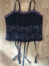 Women's Lace Corset Bustier Bra Lingerie Size 14/16 1x