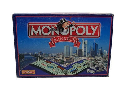 Monopoly Frankfurt Familienspiel Brettspiel Gesellschaftsspiel vollständig