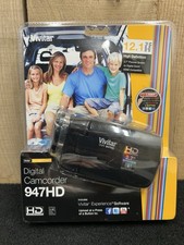Vivitar 947HD Digital Camcorder W Vivitar Experience Software 12.1 MP NEW B3