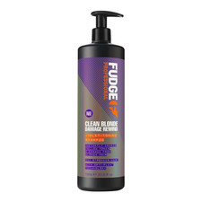 Fudge Professional Clean Blonde Damage Rewind Purple Shampoo 1L