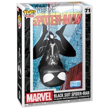 Funko Figura Pop Comic Cover Spider-Man Black Suit Spider-Man
