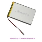 3.7V 4000mAh 14.8Wh Rechargeable Li Battery 606090 For Keyboard Keychron k2