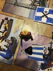 Lego 6274 Pirate Caribbean Clipper Vtg Original Instruction Retired Manual ONLY