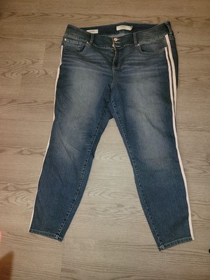 torrid Denim Womens Plus Size 22S Jeggings Light Blue 