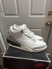 Size 9 - Jordan 3 Retro Mid White Cement Reimagined